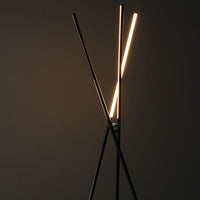 Aluminum 3-pronged Vertical Floor Lamps