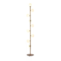 Nordic Minimalist Magic Beans 9 Glass Ball Floor Lamps