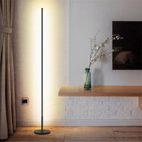 Aluminum Standing Thin Stick Floor Lights