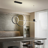 Contemporary Circular LED Ceiling Chandeliers