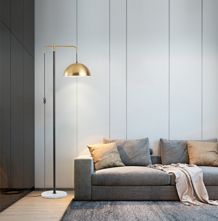 Creative Marble Iron Floor Lamp
