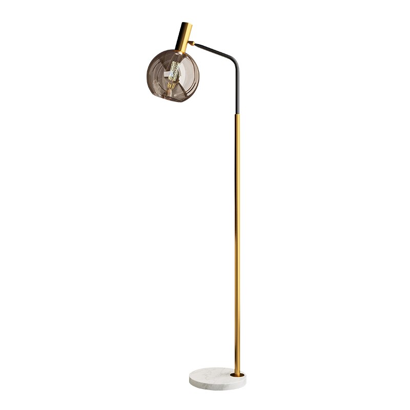 Luxury Vertical Reading Glass Floor Lamps
