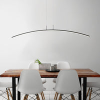 Modern Curve Line Suspension LED Pendant Lights