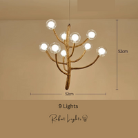 Japanese Tree Branch Chandelier
