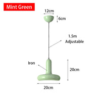 Scandinavian Macaron Pendant Lamp