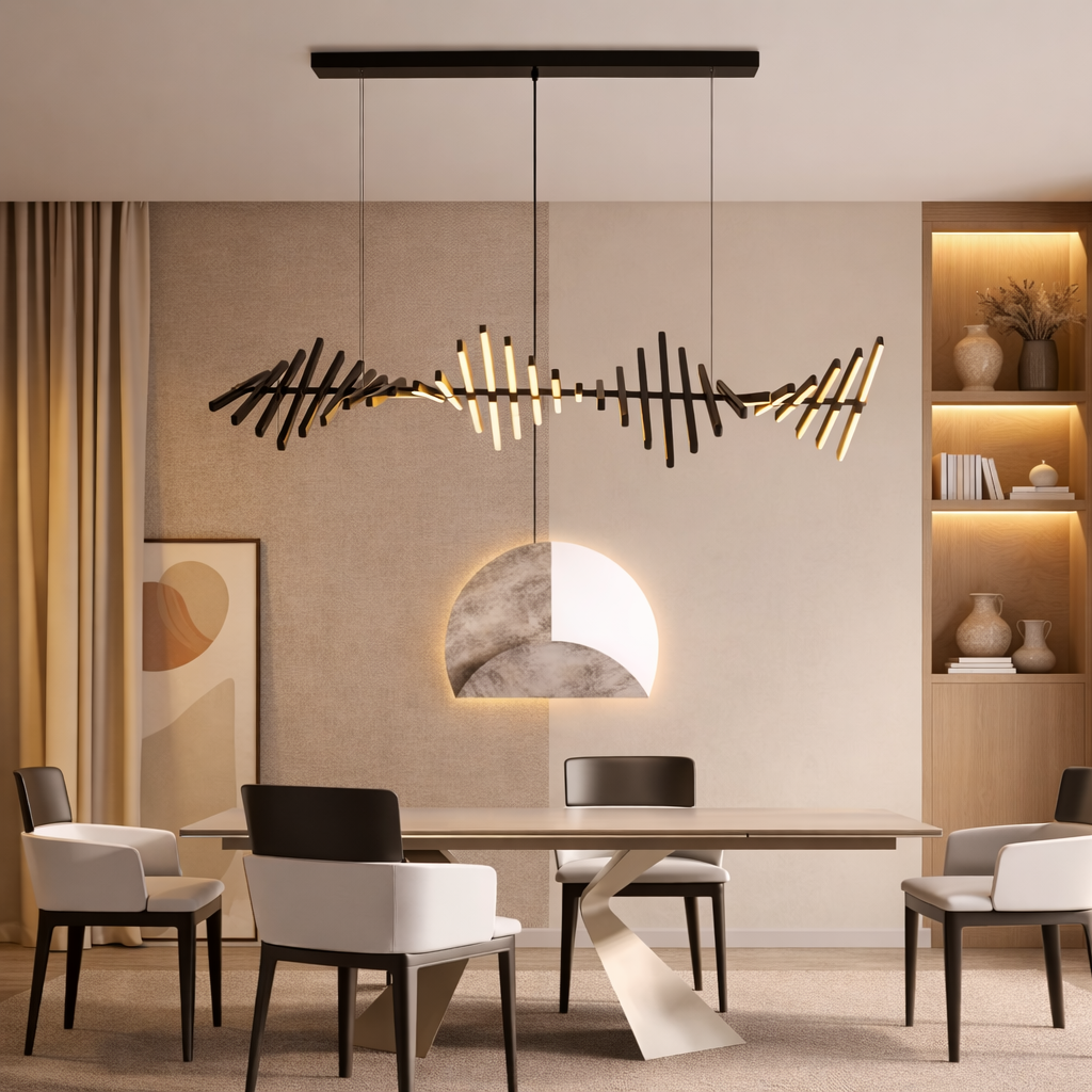 Modern LED Human DNA Style Chandeliers Light