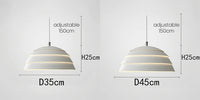 Single Head Iron Lamp Shade Pendant Light