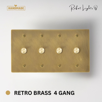 Solid Brass Dimmer Switch