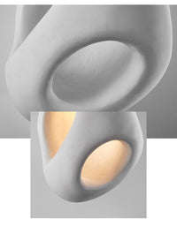 Nature-Inspired Wabi Sabi Nest Pendant Light