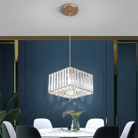 Nordic Luxury K9 Crystal Chandelier Lamps