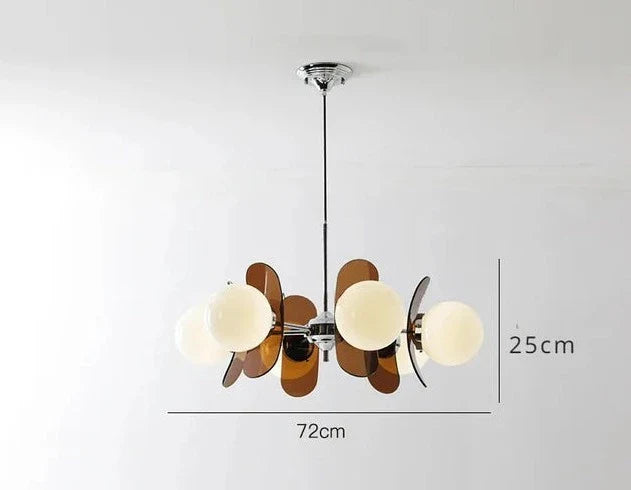 Ancient Acrylic Beans Pendant Lamp