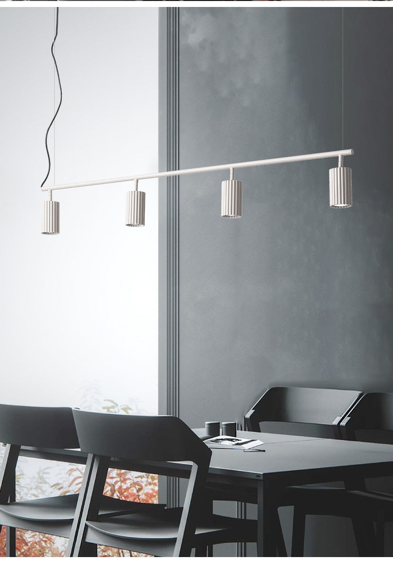 Scandinavian Ring Chandeliers Spotlights