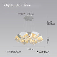 Modern LED Gypsophila Ceiling Chandeliers