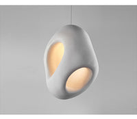 Nature-Inspired Wabi Sabi Nest Pendant Light