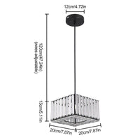 Nordic Luxury K9 Crystal Chandelier Lamps