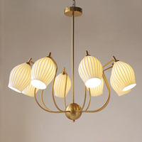 Bud Bone China Chandelier