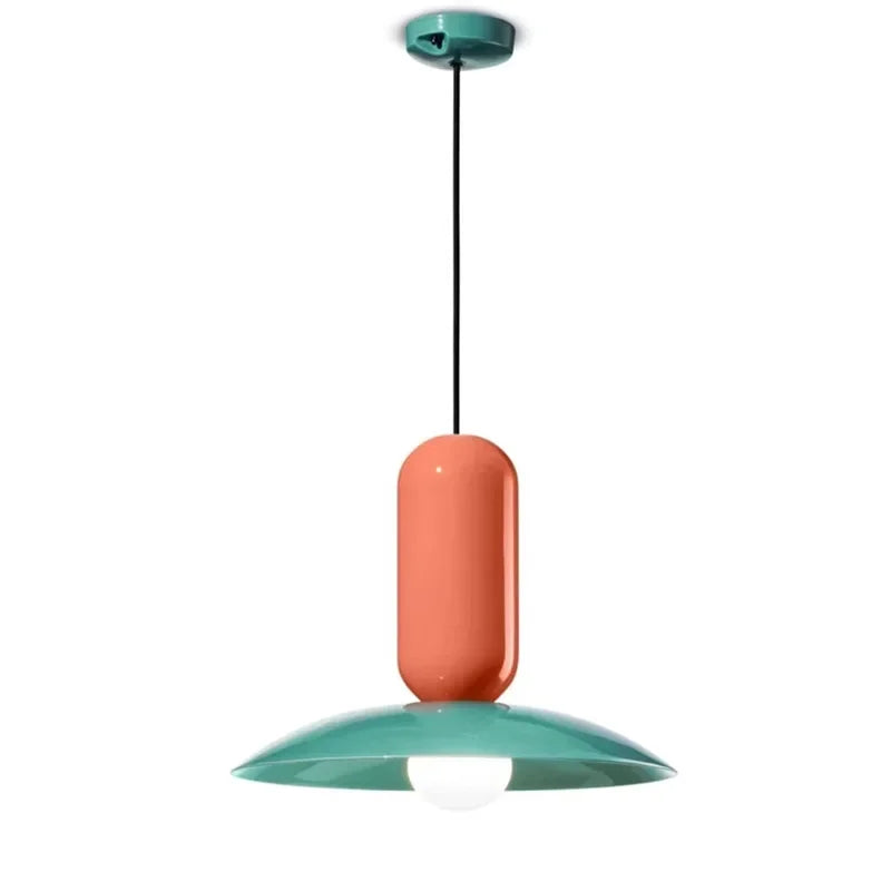 Nordic Metal Macaron Light Fixtures
