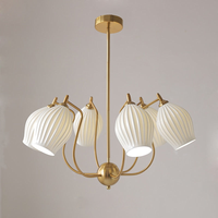 Bud Bone China Chandelier