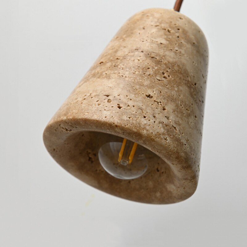 Marble Travertine Pendent Light