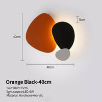 Modern Colorful Personality Art LED Wall Light