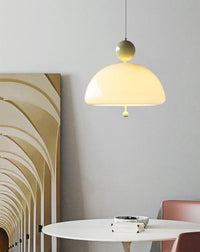 Nostalgic Retro Glass Pendant Light