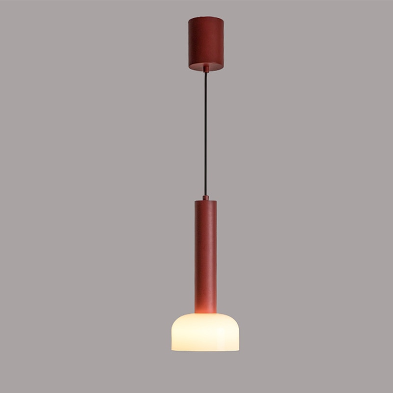 Sleek Minimalist Pendant Light Lacquered Finish
