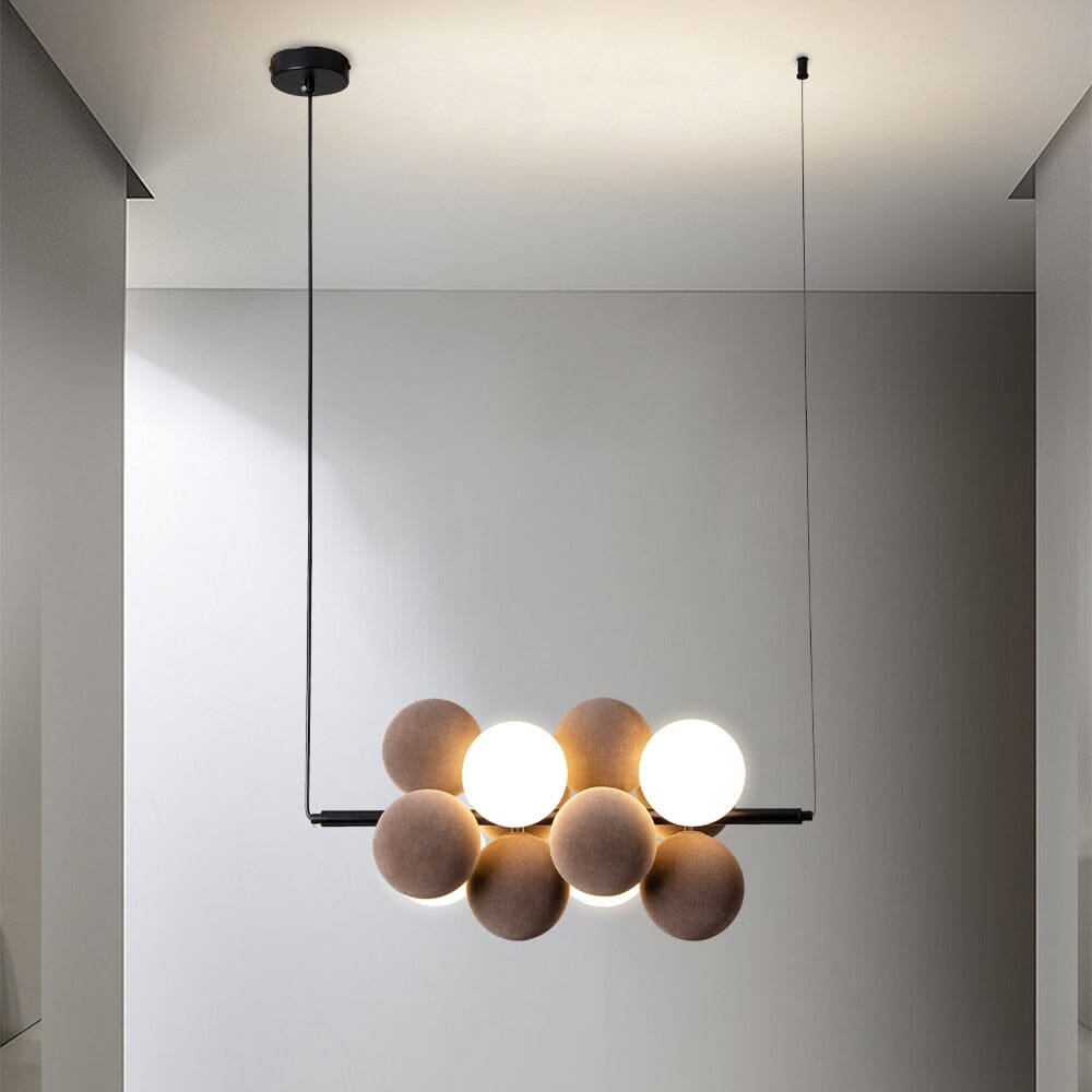 Nordic Fabrics PVC Bubbles Over Pendant Lamps