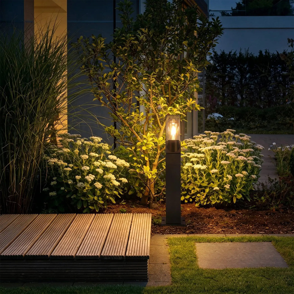 Außen-Stehleuchte Garten IP65 E27 wasserdicht