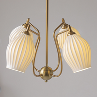 Bud Bone China Chandelier