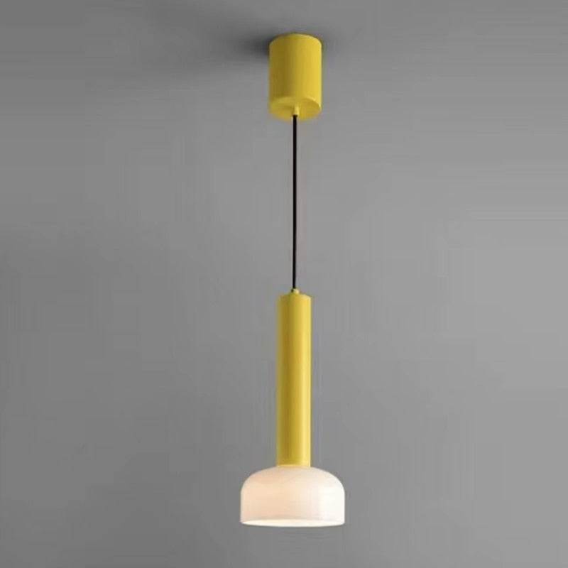 Sleek Minimalist Pendant Light Lacquered Finish