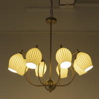 Bud Bone China Chandelier