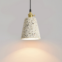 Contemporary White Cement Pendant Lights