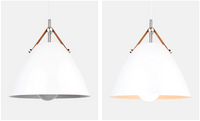 Strapped Charm Cone Pendant Light