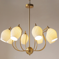 Bud Bone China Chandelier