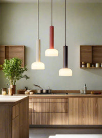 Sleek Minimalist Pendant Light Lacquered Finish