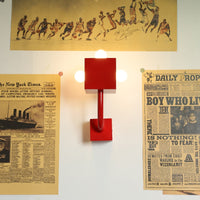 Vibrant LED Cube Wall Lamp