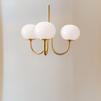 Nordic Simple Glass Ball Chandeliers Lights