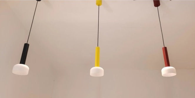 Sleek Minimalist Pendant Light Lacquered Finish