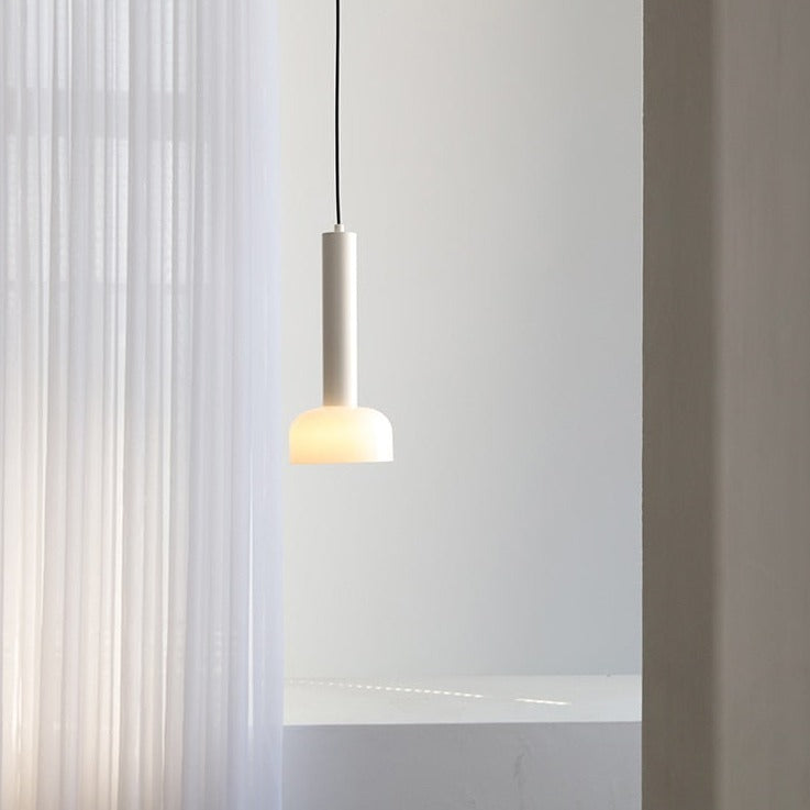 Sleek Minimalist Pendant Light Lacquered Finish