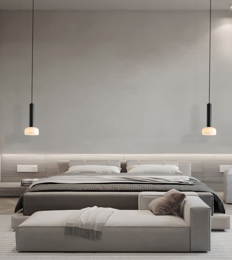 Sleek Minimalist Pendant Light Lacquered Finish