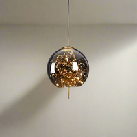 Luxury Glass Globe Sprinkle Pendant Light
