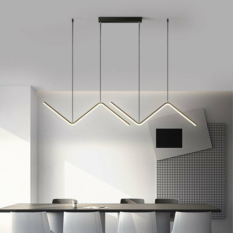 Classic Zig Zag Kitchen Island Branch Chandelier