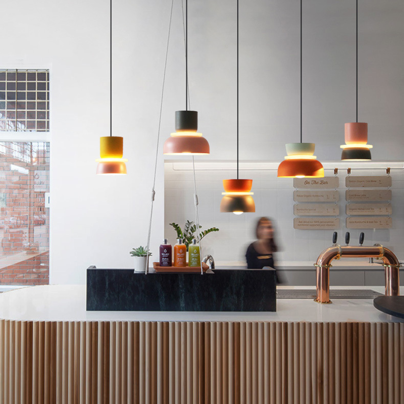 Colorful Macaron Pendant Hanging Light