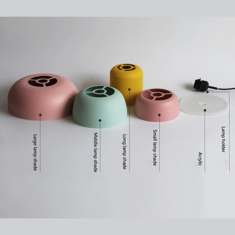 Colorful Macaron Pendant Hanging Light