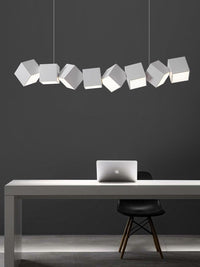 Nordic Cube Box Long Bar Pendant Lighting