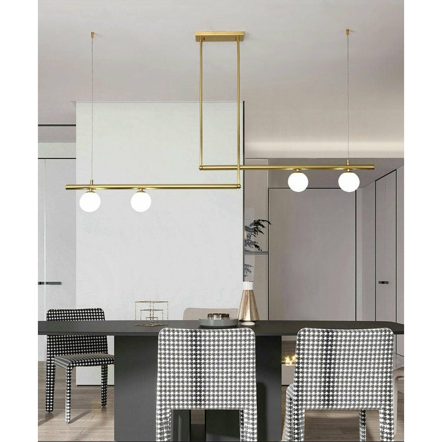Modern Branch Globe Pendant Minimalist Light Chandelier
