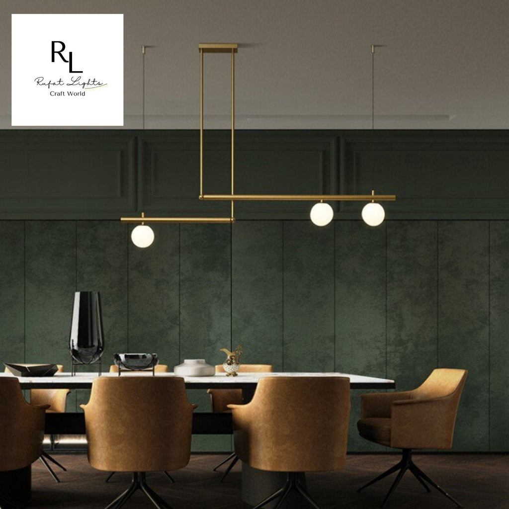 Modern Branch Globe Pendant Minimalist Light Chandelier
