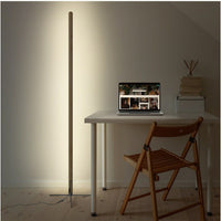 Wooden Standing Floor Lamp LED Art Decor