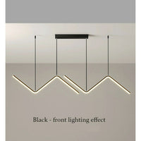 Classic Zig Zag Kitchen Island Branch Chandelier
