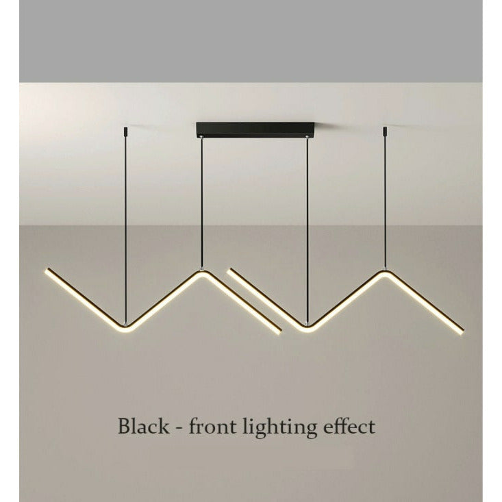 Classic Zig Zag Kitchen Island Branch Chandelier